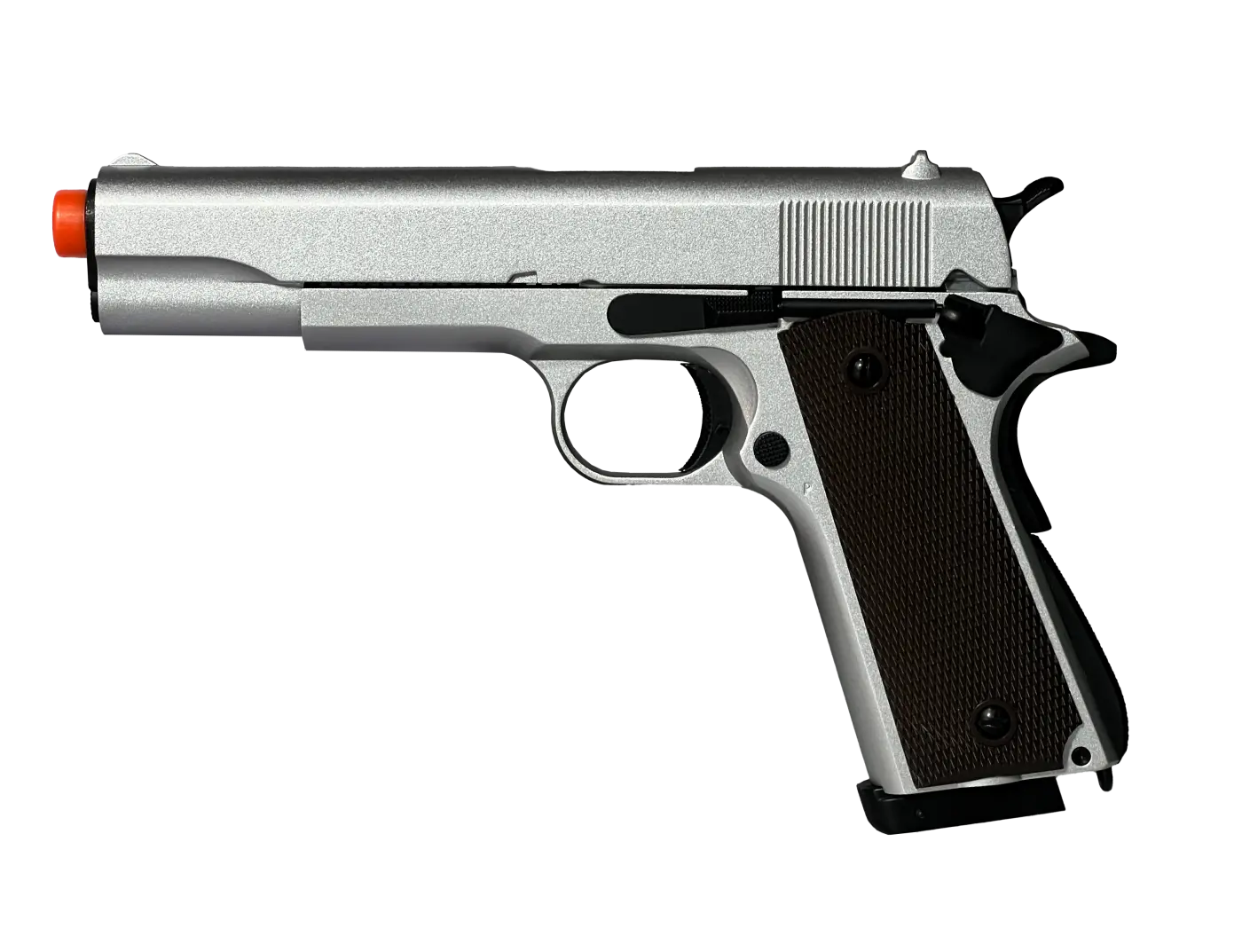 Pistola de Airsoft CO2 Double Bell 1911 6mm - Imagem 3