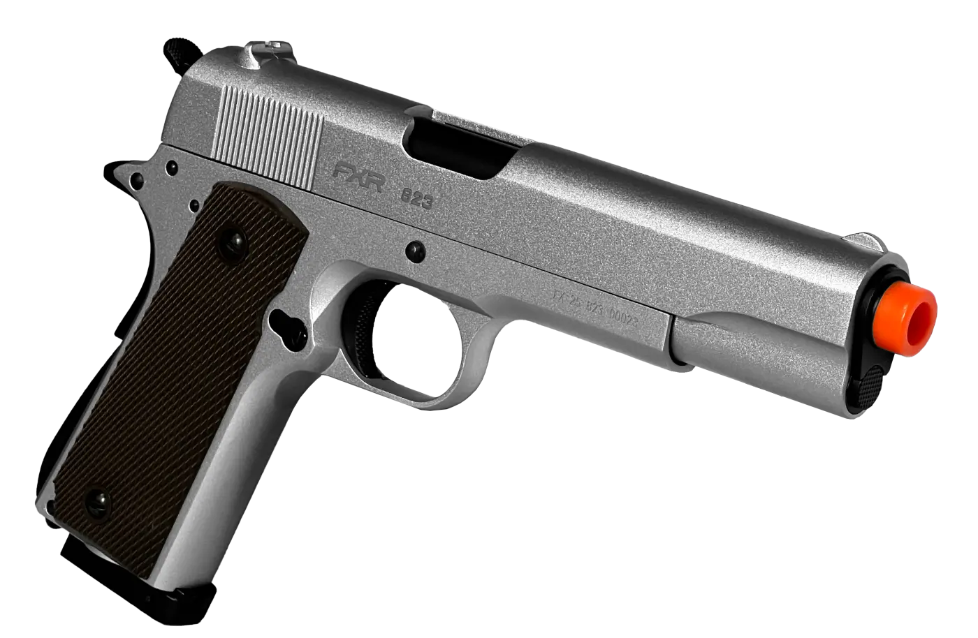 Pistola de Airsoft CO2 Double Bell 1911 6mm - Imagem 5