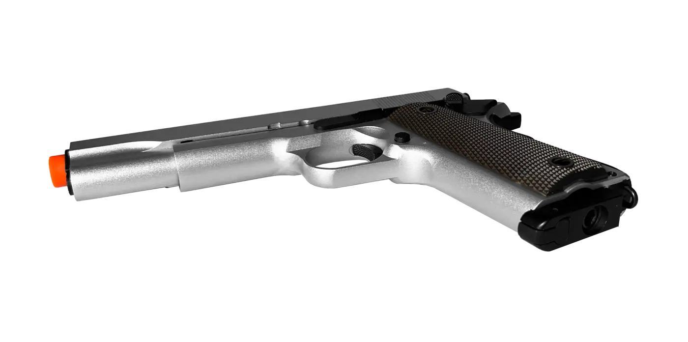 Pistola de Airsoft CO2 Double Bell 1911 6mm - Imagem 9