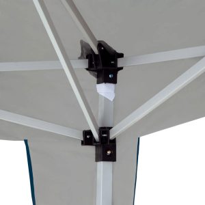 GAZEBO X-FLEX OXFORD PRETO 3M X 3M
