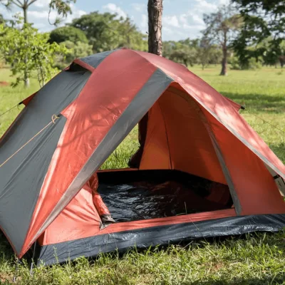 BARRACA VENUS ULTRA 4 PESSOAS LARANJA E VERDE - Imagem 2