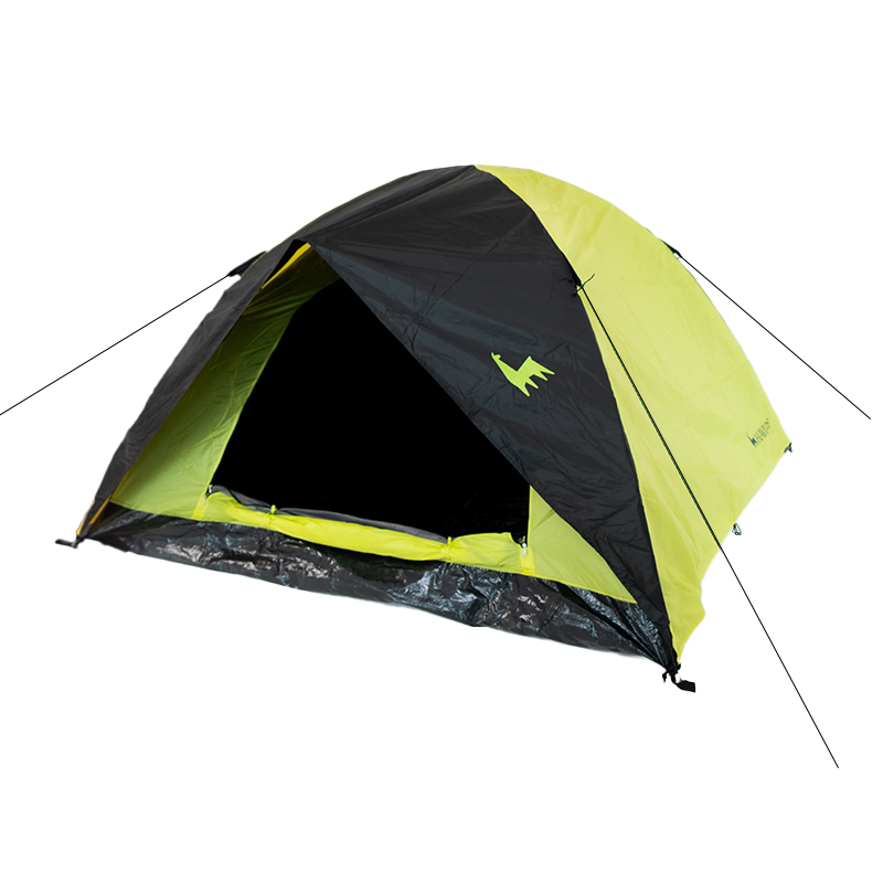 Barraca Ayllu 4 Pessoas Verde Limão e Preto- Hawapi