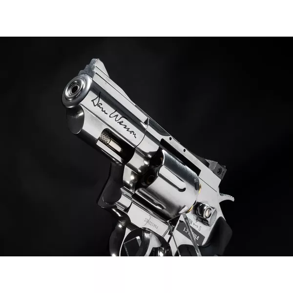 Revolver de Pressao Dan Wesson 715 2.5 4.5mm co2 chumbinho - Dica