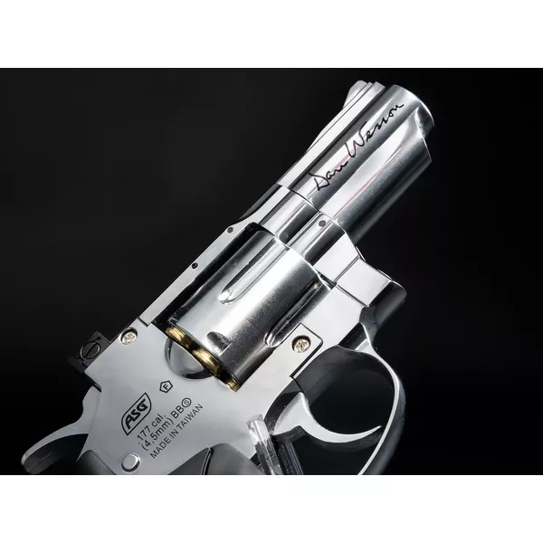 Revolver de Pressao Dan Wesson 715 2.5 4.5mm co2 chumbinho - Imagem 5