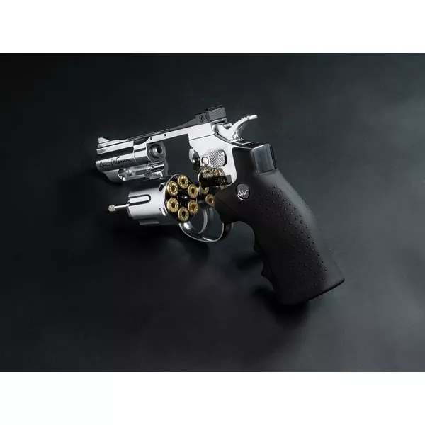 Revolver de Pressao Dan Wesson 715 2.5 4.5mm co2 chumbinho - Dica