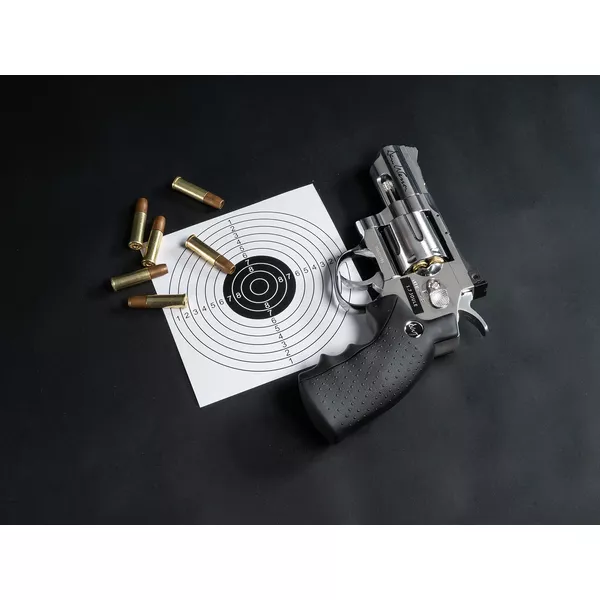 Revolver de Pressao Dan Wesson 715 2.5 4.5mm co2 chumbinho - Imagem 7